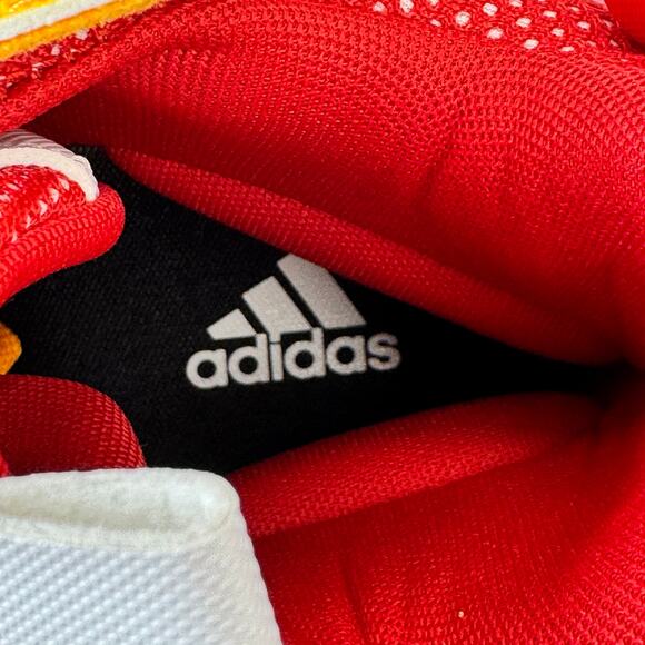 Adidas Zoneboost Team Collegiate Red ATL Basketball Sz 12.5 Sneakers FY0869